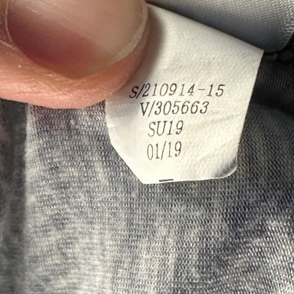 ATHLETA Santorini Dress Navy Print S High Neck Sleeveless Coastal Travel Euro - Picture 12 of 12